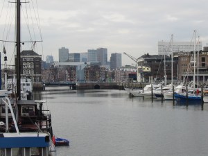 19 Rotterdam, skyline marina